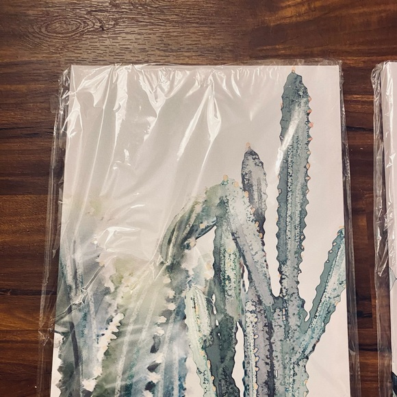 3 PIECE SET PLANT CANVAS ART WALL DECOR, BRAND NEW STILL IN PACKAGING - Picture 2 of 9